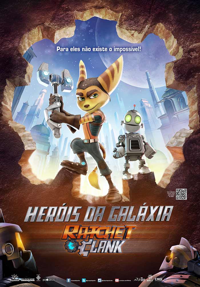 Heróis da galáxia: Ratchet e Clank